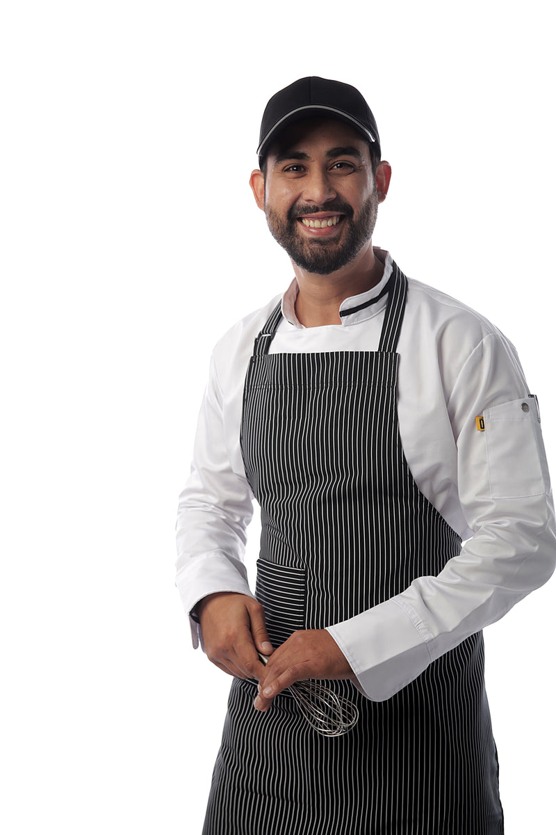 Classic Bib Apron - Stripes