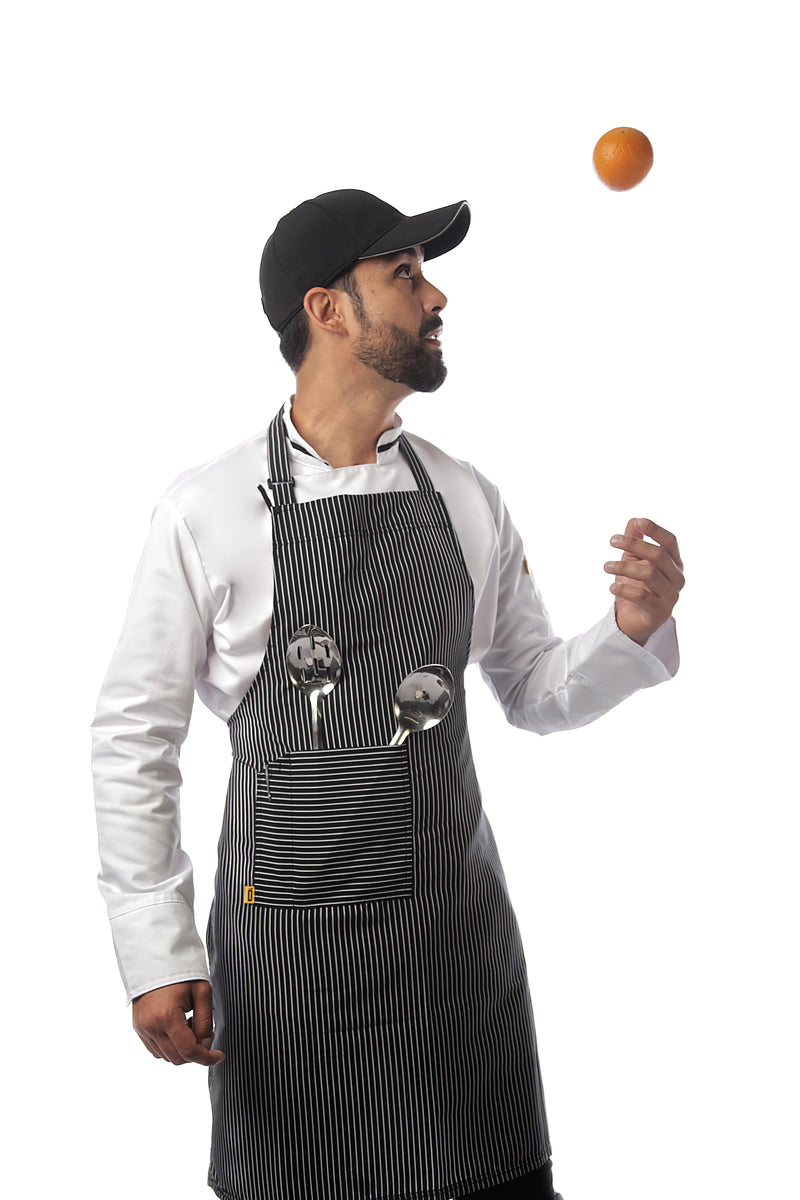 Classic Bib Apron - Stripes
