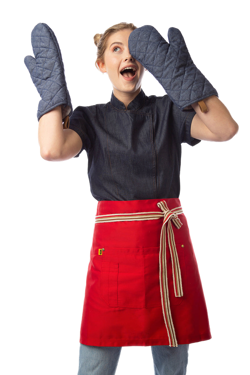 Anderson Waist Apron - Red