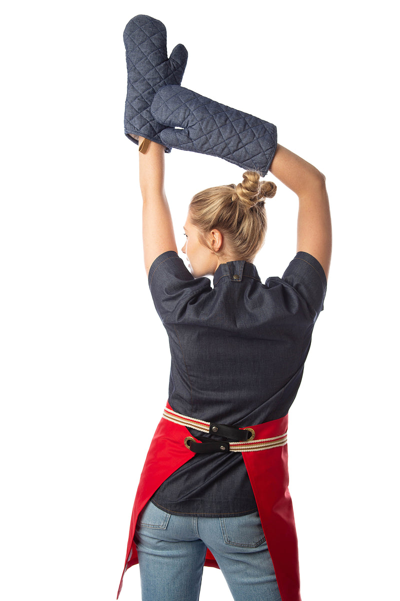 Anderson Waist Apron - Red