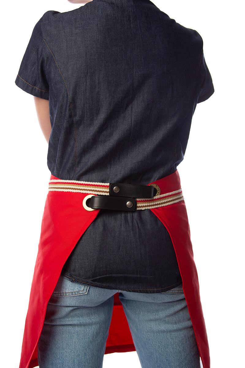Anderson Waist Apron - Red