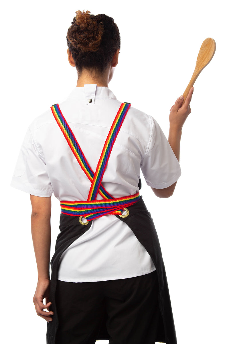 Trucker Bib Apron - Black