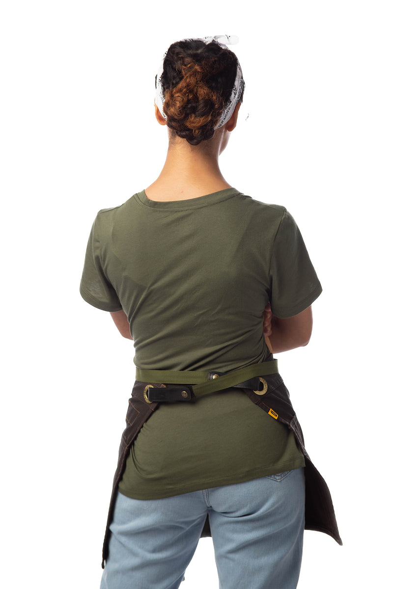 Chelsea Waist Apron - Brown