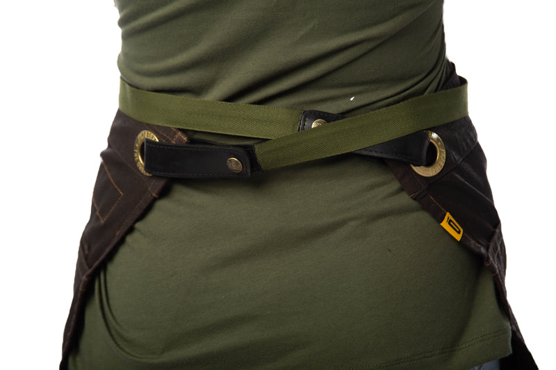 Chelsea Waist Apron - Brown