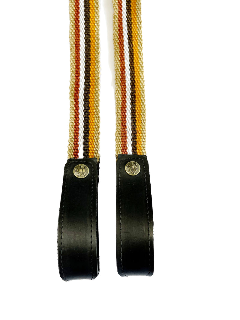 Handwoven Straps for Eyelet Bib Apron