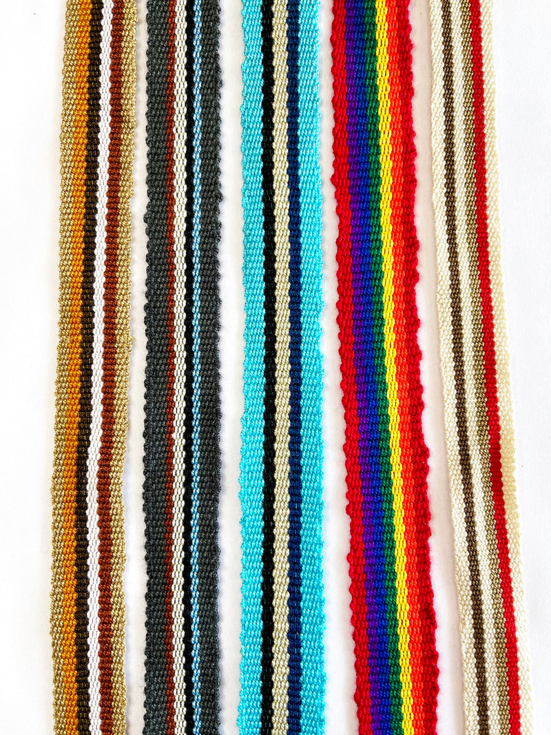 Handwoven Straps for Eyelet Bib Apron