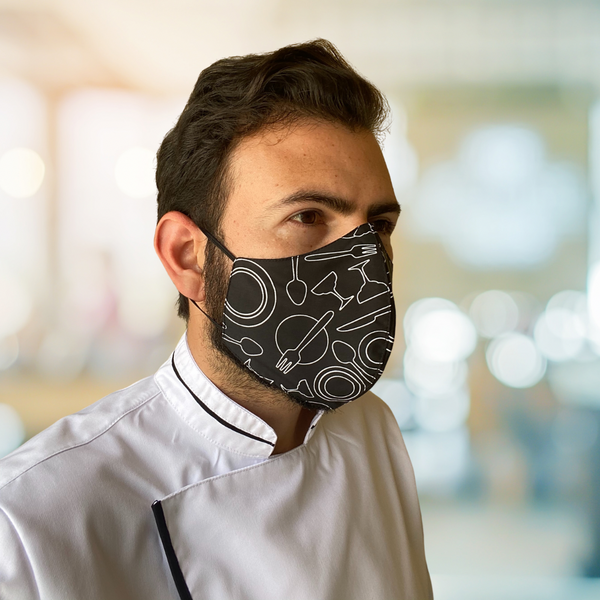 Cutlery Face Mask