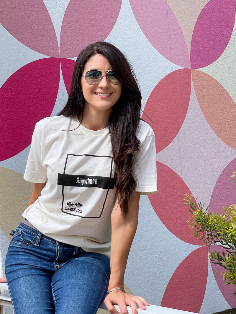 Cheflys, Unisex Natural T-Shirt