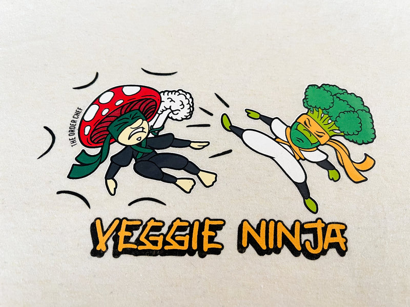 Ninja, Unisex Natural T-Shirt