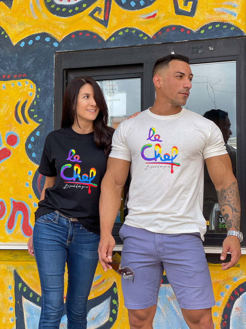 Le Chef, Unisex Natural T-Shirt